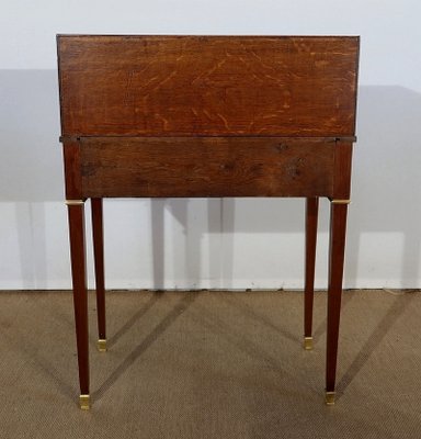 Small 19th Century Louis XVI Mahogany Cylinder Desk-RVK-1189212