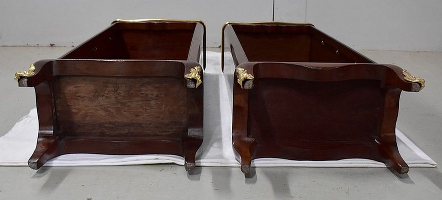 Small 19th Century Mahogany Cabinets by Paul Sormani, Set of 2-RVK-803541