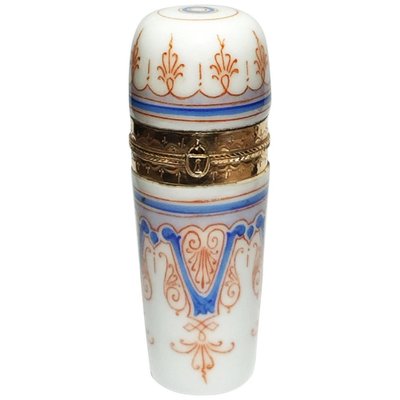 Small 19th Century Porcelain Scent Perfume Bottle-UCH-1224647