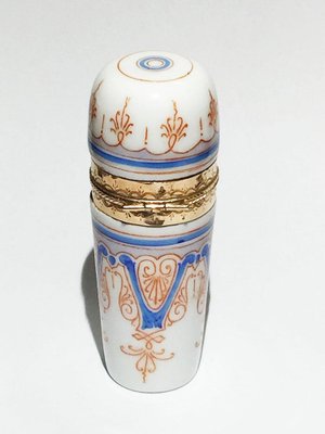 Small 19th Century Porcelain Scent Perfume Bottle-UCH-1224647