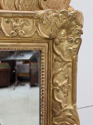 Small 19th Century Regency Giltwood Mirror-RVK-716037