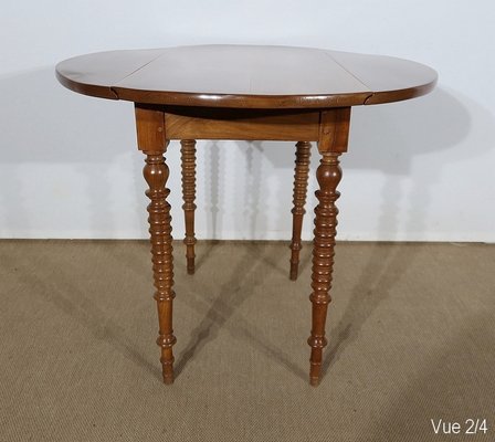 Small 19th Century Solid Walnut Console Side Table-RVK-1226487