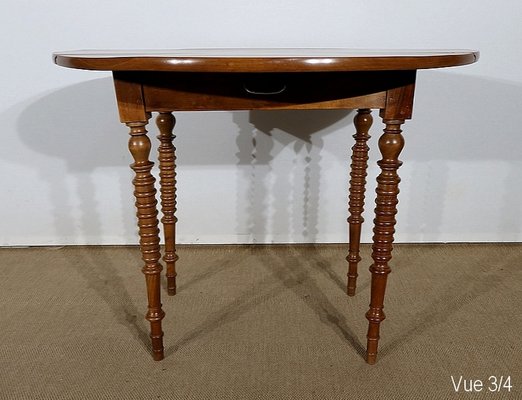 Small 19th Century Solid Walnut Console Side Table-RVK-1226487