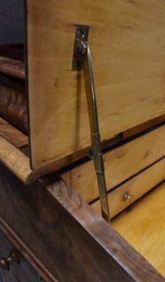 Small 19th Century Victorian English Walnut Desk-RVK-564334