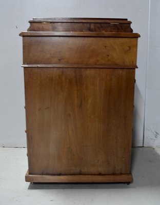 Small 19th Century Victorian English Walnut Desk-RVK-564334