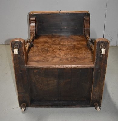 Small 19th Century Victorian English Walnut Desk-RVK-564334