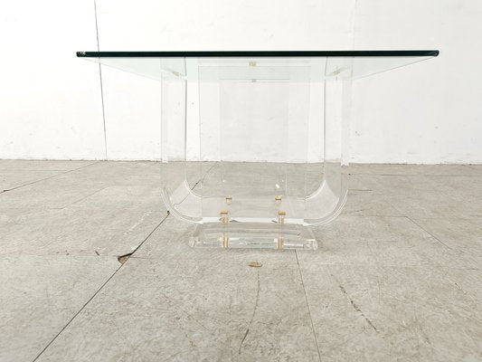 Small Acrylic Coffee Table, 1970s-IRH-1787467