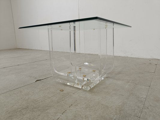 Small Acrylic Coffee Table, 1970s-IRH-1787467