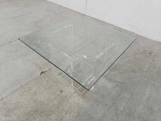 Small Acrylic Coffee Table, 1970s-IRH-1787467