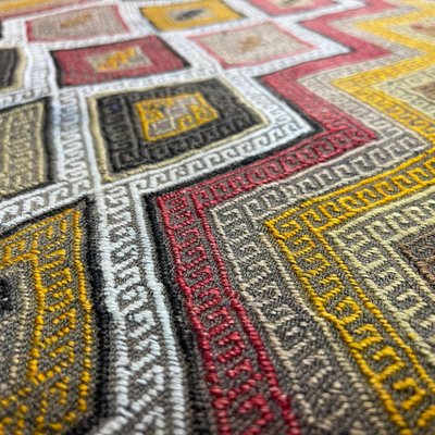 Small Anatolian Turkish Kilim Rug-AIV-1266651