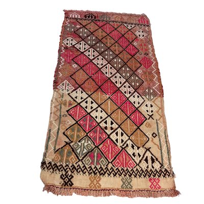 Small Anatolian Turkish Kilim Rug-AIV-1293846