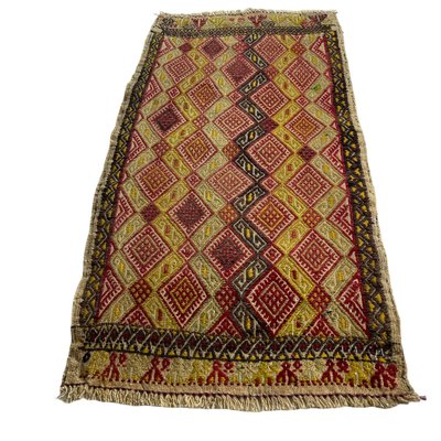 Small Anatolian Turkish Kilim Rug-AIV-1266626