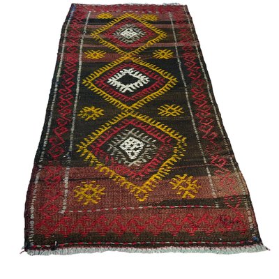 Small Anatolian Turkish Kilim Rug-AIV-1293854