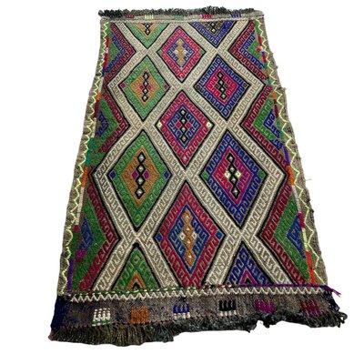 Small Anatolian Turkish Kilim Rug-AIV-1266637