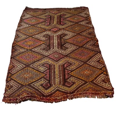 Small Anatolian Turkish Kilim Rug-AIV-1266654