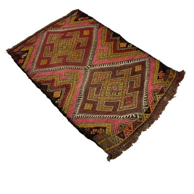 Small Anatolian Turkish Kilim Rug-AIV-1266632