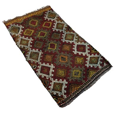 Small Anatolian Turkish Kilim Rug-AIV-1293849