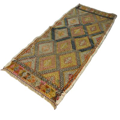 Small Anatolian Turkish Kilim Rug-AIV-1293853