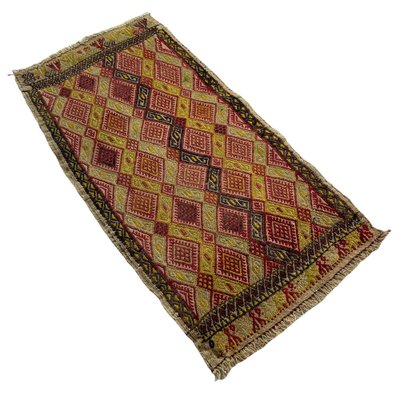 Small Anatolian Turkish Kilim Rug-AIV-1266626