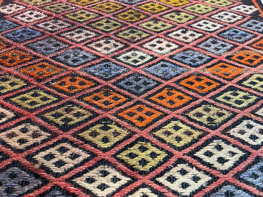 Small Anatolian Turkish Kilim Rug-AIV-1266652