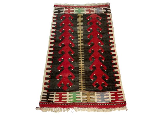 Small Anatolian Turkish Kilim Rug-AIV-1293856