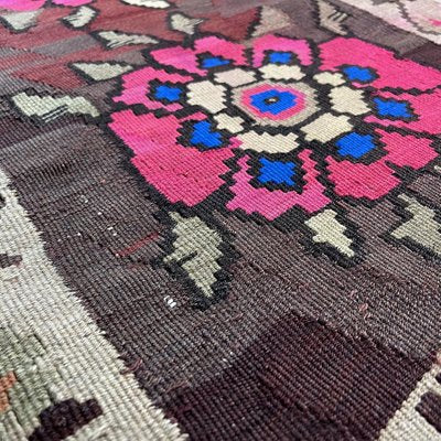 Small Anatolian Turkish Kilim Rug-AIV-1266634