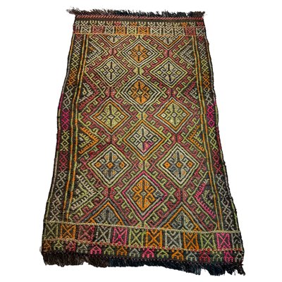 Small Anatolian Turkish Kilim Rug-AIV-1293847