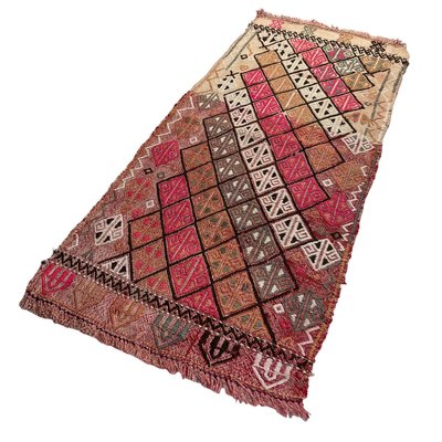 Small Anatolian Turkish Kilim Rug-AIV-1293846