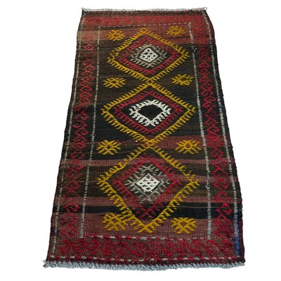 Small Anatolian Turkish Kilim Rug-AIV-1293854