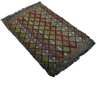 Small Anatolian Turkish Kilim Rug-AIV-1266646