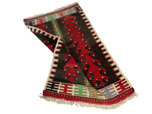 Small Anatolian Turkish Kilim Rug-AIV-1293856