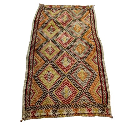 Small Anatolian Turkish Kilim Rug-AIV-1266623