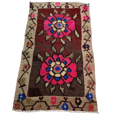 Small Anatolian Turkish Kilim Rug-AIV-1266634