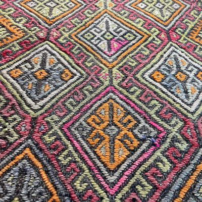 Small Anatolian Turkish Kilim Rug-AIV-1293847