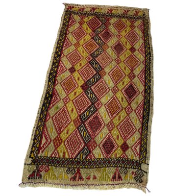 Small Anatolian Turkish Kilim Rug-AIV-1266626