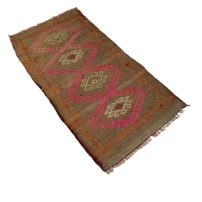 Small Anatolian Turkish Kilim Rug-AIV-1266635