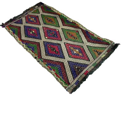 Small Anatolian Turkish Kilim Rug-AIV-1266637