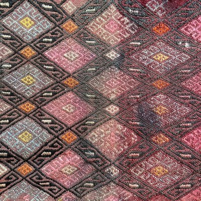 Small Anatolian Turkish Kilim Rug-AIV-1266670