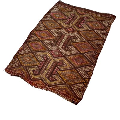 Small Anatolian Turkish Kilim Rug-AIV-1266654