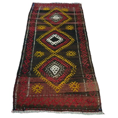 Small Anatolian Turkish Kilim Rug-AIV-1293854