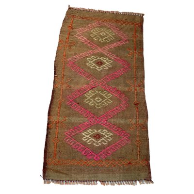 Small Anatolian Turkish Kilim Rug-AIV-1266635