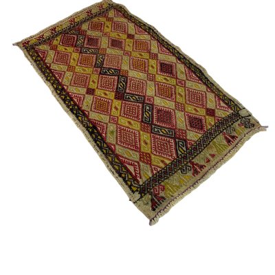 Small Anatolian Turkish Kilim Rug-AIV-1266626