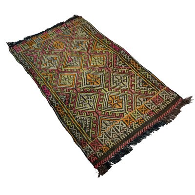 Small Anatolian Turkish Kilim Rug-AIV-1293847