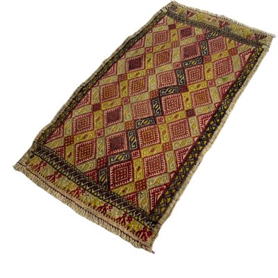 Small Anatolian Turkish Kilim Rug-AIV-1266626