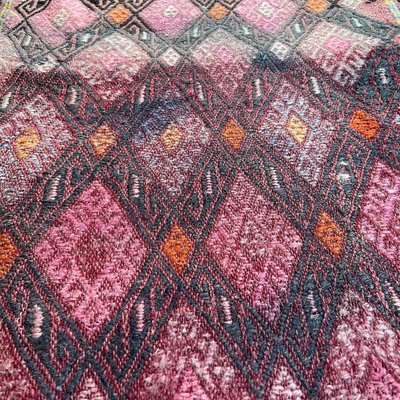 Small Anatolian Turkish Kilim Rug-AIV-1266670