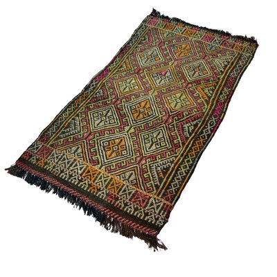 Small Anatolian Turkish Kilim Rug-AIV-1293847