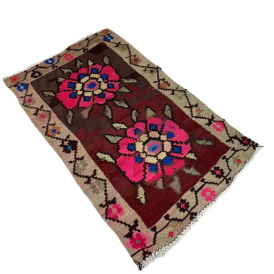 Small Anatolian Turkish Kilim Rug-AIV-1266634