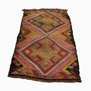 Small Anatolian Turkish Kilim Rug-AIV-1266632