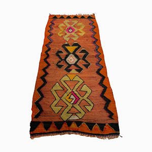 Small Anatolian Turkish Kilim Rug-AIV-1293855