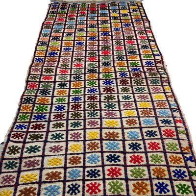 Small Anatolian Turkish Kilim Runner Rug-AIV-1266645